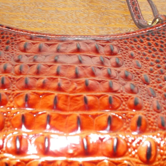 Brahmin Pecan Brown Mini Handbag NEW - Picture 2 of 4